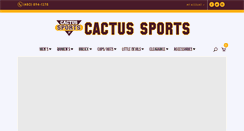 Desktop Screenshot of cactussports.com
